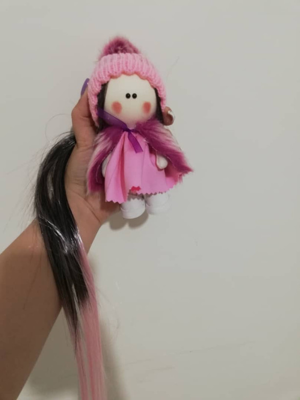 جاسوئیچی ۱۵سانتی با موی ۵۰سانتی