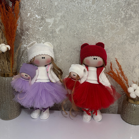 عروسک روسی مدل دامن توی توی